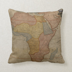 Karte von Afrika 1700 Kissen