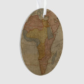 Karte von Afrika | 1700 Ornament (Vorderseite)