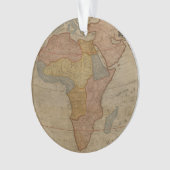Karte von Afrika | 1700 Ornament (Vorderseite)