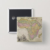 Karte von Afrika Button (Vorne & Hinten)