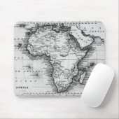 Karte von Afrika | graviert von Thomas Stirling Mousepad (Mit Mouse)
