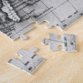 Karte von Afrika | graviert von Thomas Stirling Puzzle (Seite)