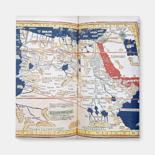 Karte von Afrika Magnet