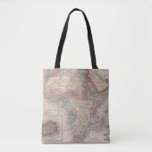 Karte von Afrika mit St. Helena Tasche (Vorderseite)