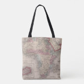 Karte von Afrika mit St. Helena Tasche (Rückseite)