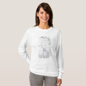 Karte von Afrika T-Shirt (Vorne ganz)