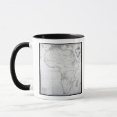 Karte von Afrika Tasse (Links)