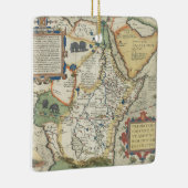 Karte von Afrika und von arabischen Halbinsel Keramikornament (Rechts)