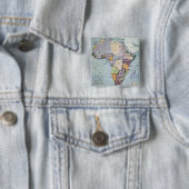 Karte von Afrika Vertrag-Grenzen, 1891 zeigend Button (Beispiel)