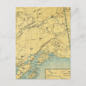 Karte von Alaska (Vorderseite)