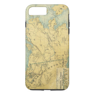 Karte von Alaska Case-Mate iPhone Hülle