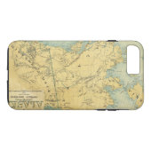 Karte von Alaska Case-Mate iPhone Hülle (Rückseite (Horizontal))