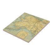 Karte von Alaska Fliese (Seite)
