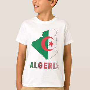 Karte von Algerien T-Shirt