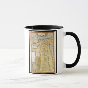 Karte von altem Ägypten, 1584 Tasse