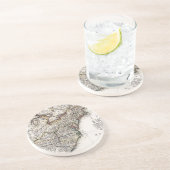 KARTE VON AMERIKA, 1809 SANDSTEIN UNTERSETZER (Seite)