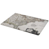 KARTE VON AMERIKA, 1809 SCHNEIDEBRETT (Ecke)