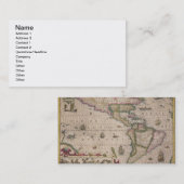 Karte von Amerika, vom Mercator "Atlas", Kneipe. (Vorne/Hinten)