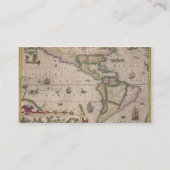 Karte von Amerika, vom Mercator "Atlas", Kneipe. (Rückseite)