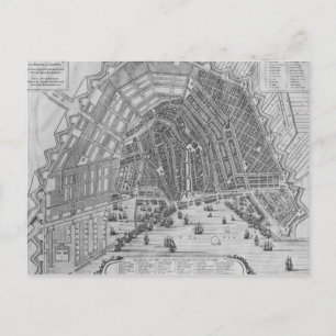 Karte von Amsterdam, 1662