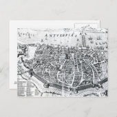 Karte von Antwerpen (Vorne/Hinten)