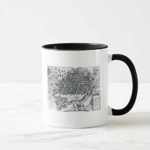 Karte von Antwerpen, 1598 Tasse