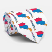 Karte von Armenien Krawatte (Gerollt)