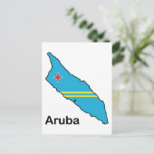 Karte von Aruba (Stehend Vorderseite)