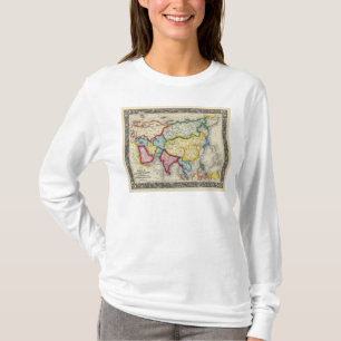Karte von Asien T-Shirt