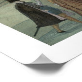 Karte von Avignon, von "Civitates Orbis Terrarum"  Poster (Ecke)