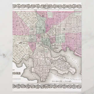 Karte von Baltimore Maryland