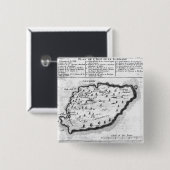 Karte von Barbados Button (Vorne & Hinten)