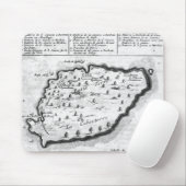 Karte von Barbados Mousepad (Mit Mouse)