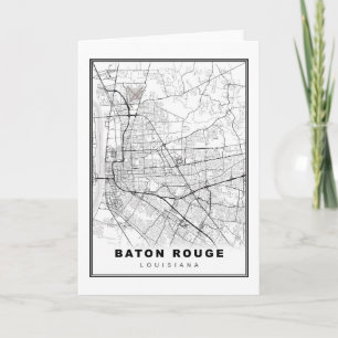 Karte von Baton Rouge