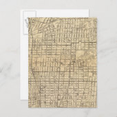 Karte von Berkeley, Kalifornien (Vorne/Hinten)