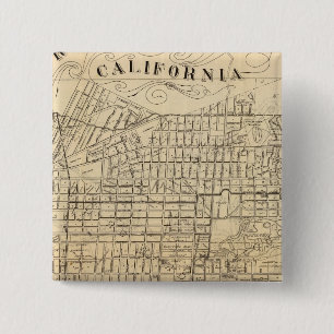 Karte von Berkeley, Kalifornien Button