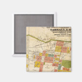 Karte von Berkeley Magnet (Vorderseite/Rückseite)