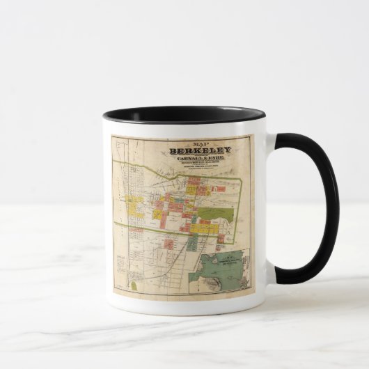 Karte von Berkeley Tasse (Rechts)