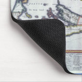 Karte von Bermuda Mousepad (Ecke)
