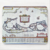 Karte von Bermuda Mousepad (Vorne)