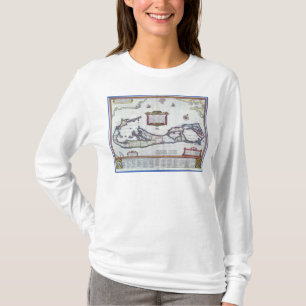 Karte von Bermuda T-Shirt