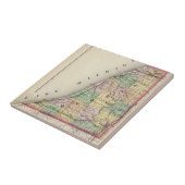 Karte von Berrien County, Michigan Fliese (Seite)