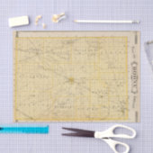 Karte von Boone County Seidenpapier (Handwerk)