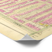 Karte von Boston 8 Poster (Ecke)