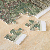 Karte von Bratislava, von 'Civitates Orbis Puzzle (Seite)