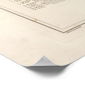 Karte von Britisch-Guyana Poster (Ecke)