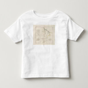 Karte von britischem Guayana Kleinkind T-shirt