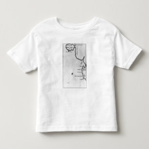 Karte von Brobdingnag Kleinkind T-shirt