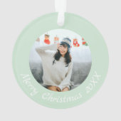 Karte von Brooklyn Anpassbare zweiseitige Ornament (Rückseite)