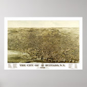 Karte von Buffalo, NY von 1880 Poster (Vorne)